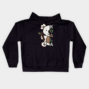 Koala Cute Comic Kids Hoodie